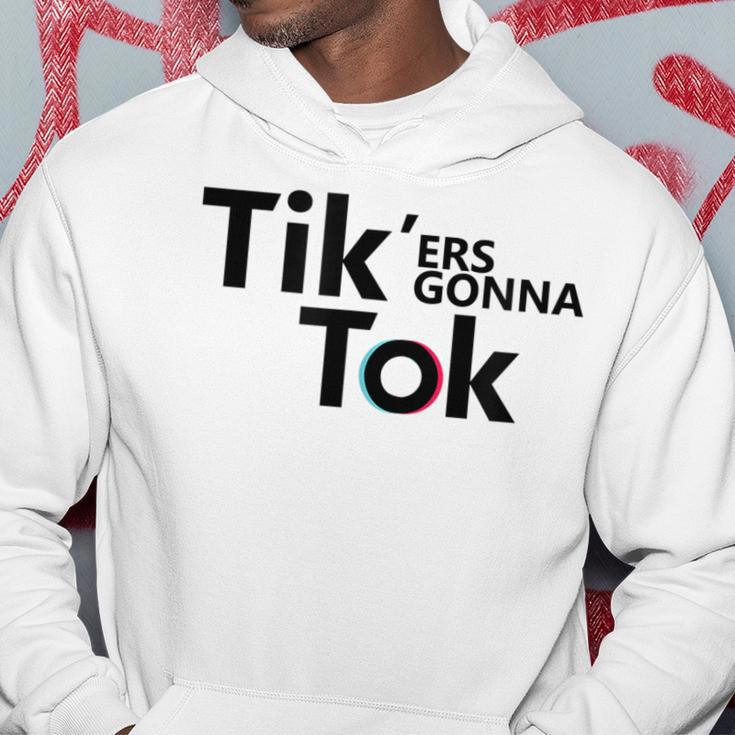 Tik'ers Gonna Tok Gray Kapuzenpullover Lustige Geschenke