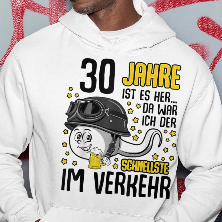 Vor 30 Jahren Der Fastest In Traffic 30Th Birthday Man Kapuzenpullover Lustige Geschenke