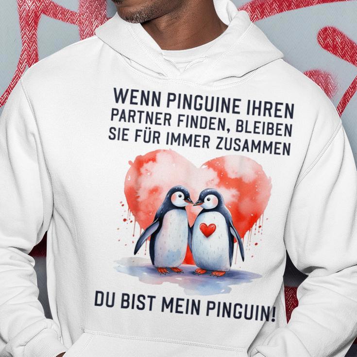 Wenn Penguins Ihre Liebe Finden Couples Gray Kapuzenpullover Lustige Geschenke