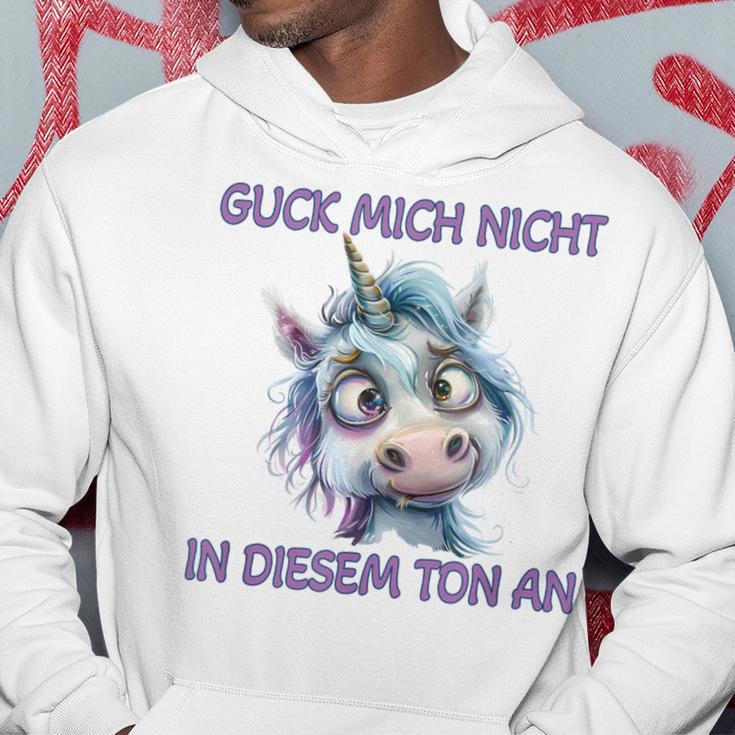 Zerzaustes Einhorn Kapuzenpullover Lustige Geschenke