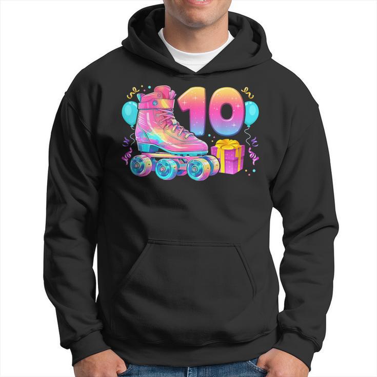 10º Cumpleaños Niña 10 Años Patines Número 10 Sudadera