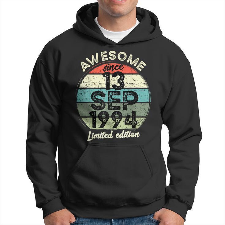 13 September 1994 30 Geburtstag 30 Jahre Alt 2024 Geburtstag Kapuzenpullover