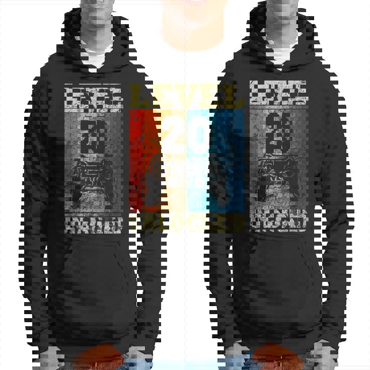 20 Cumpleaños Level Unlockedintage Para Jugadores Sudadera