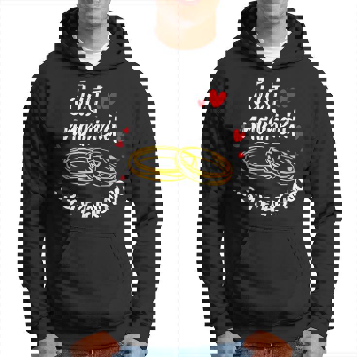 31 Year Ago Just Married Wedding Anniversary Ring Matching Hoodie