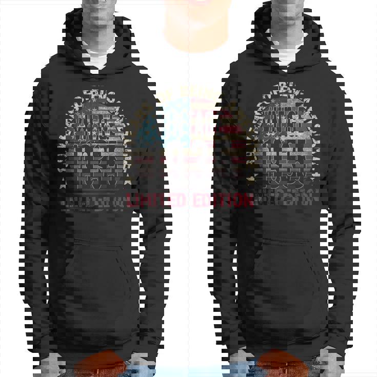 89Th Birthday Vintage Born 1935 Turning 89 Year Old Hoodie