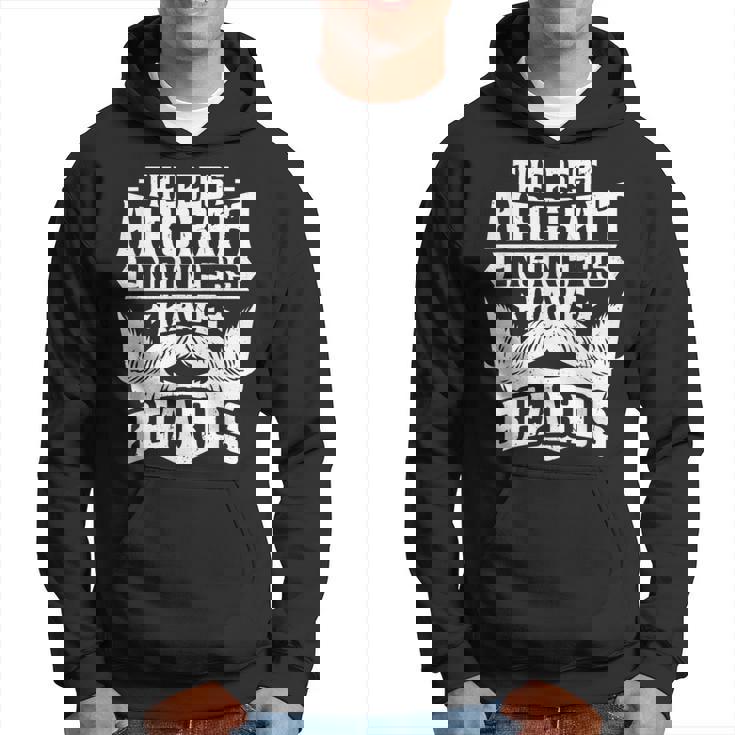 Aircraft Engineer Bearded Aircraft Engineering Engineer Sudadera