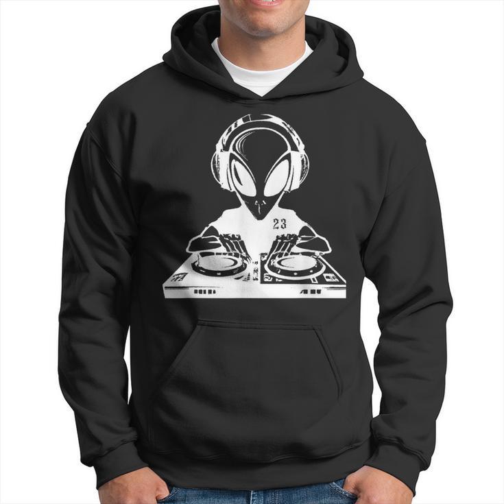 Alien Dj Tekno Electronic Music Free Party Festival S Kapuzenpullover