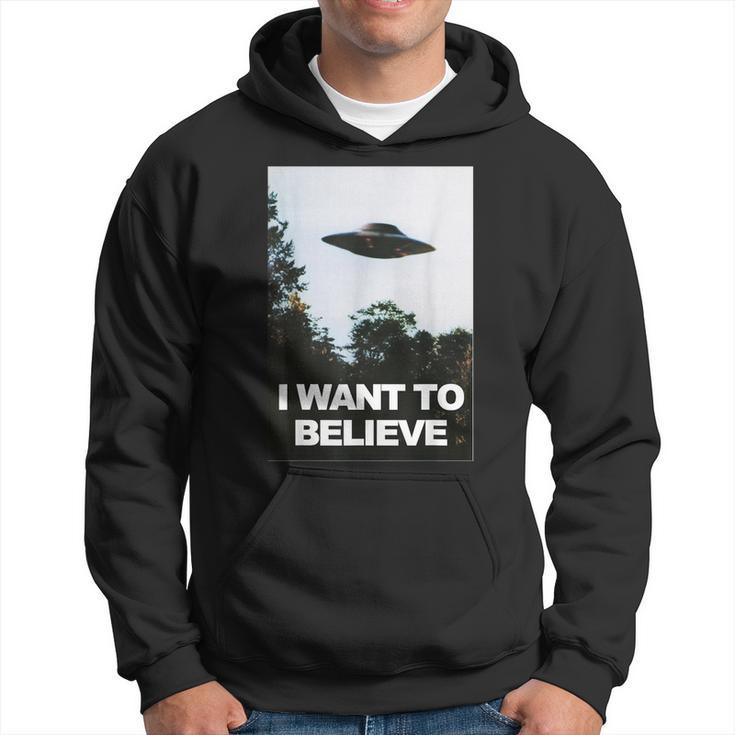 Alien Ufo Hunter I Want To Believe Kapuzenpullover