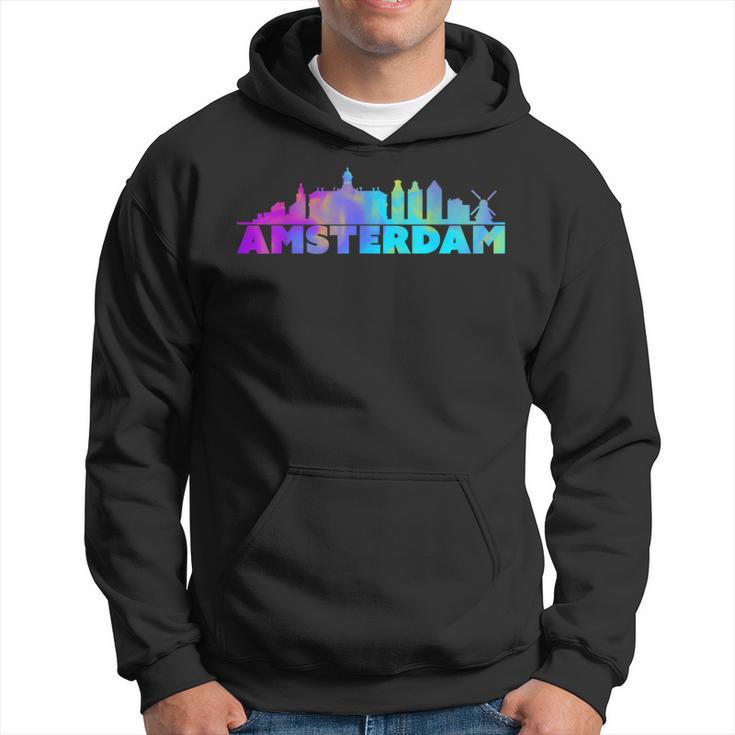 Amsterdam Skyline Netherlands Souvenir Kapuzenpullover