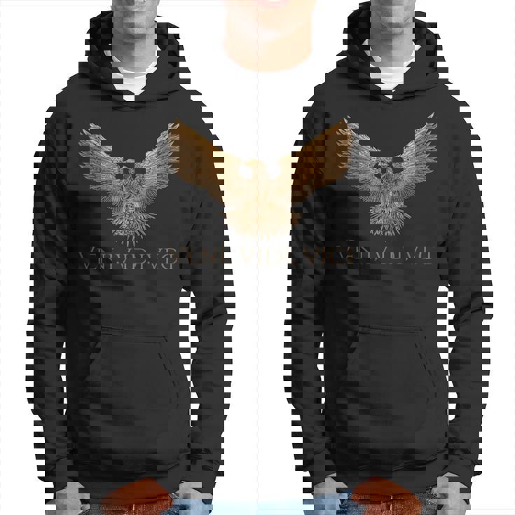 Ancient Rome Spqr Steampunk Legion Eagle Veni Vidi Vici Hoodie Thegiftio UK