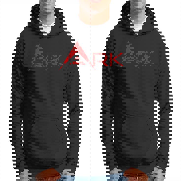 Ark Cryptocurrency Logotipointage Y Desgastado Del Arca Sudadera