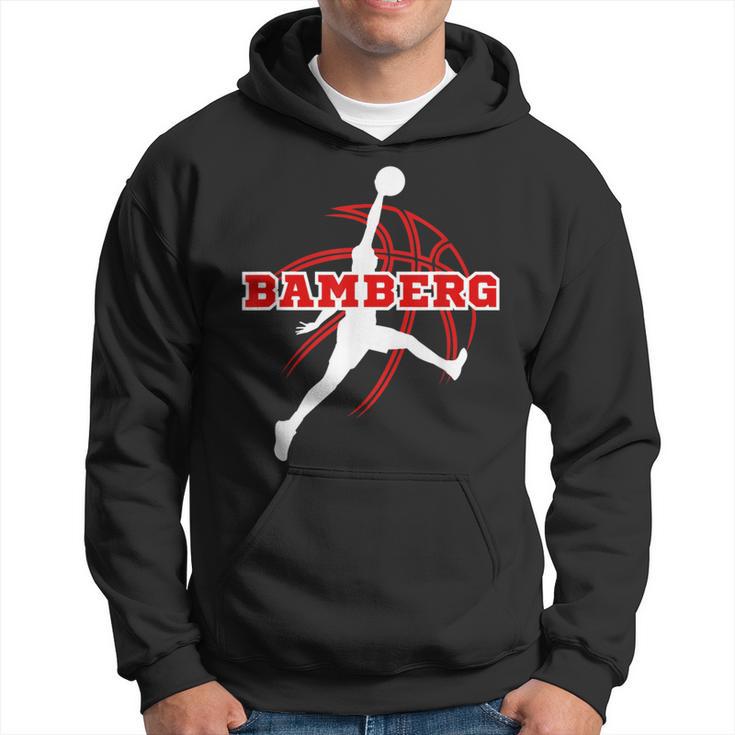 Bamberg Basketball Fan Support Franken Stadium Red Kapuzenpullover