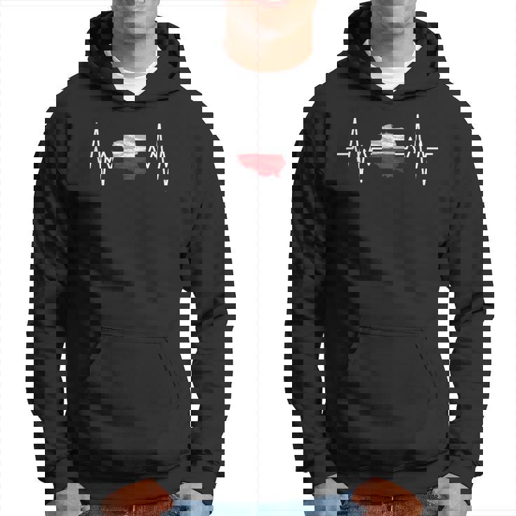 Bandera Polaca Heartbeat Polonia Polonia Polonia Sudadera