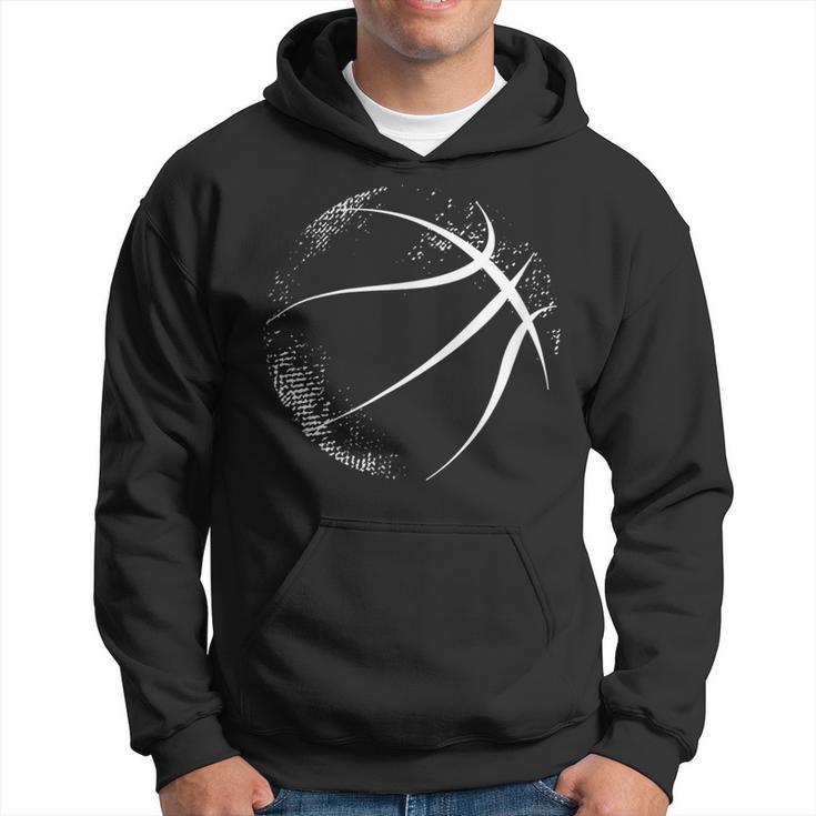 Basketball Silhouette Basketball Kapuzenpullover