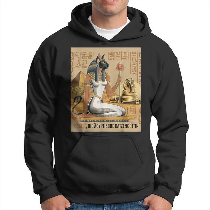 Bastet Egyptian Cat Goddess Antique Egyptian Graphic Kapuzenpullover