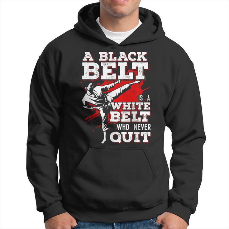 Belt Martial Arts Kapuzenpullover