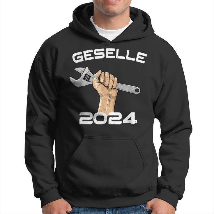 Bestandene Gesellenprüfung Gesellenbrief Azubi Geselle 2024 Kapuzenpullover