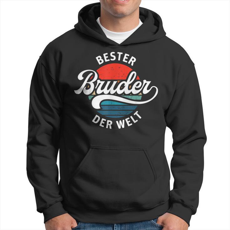 Bester Bruder Der Welt Retrointage Saying Brudi Kapuzenpullover