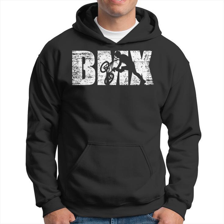 Bmx Distressed Look Bmx-Fahrer Geschenk Kapuzenpullover