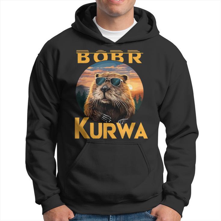 Bobr Kurwa Flannelette Meme Bóbr Bober Kurwa Cool Kapuzenpullover