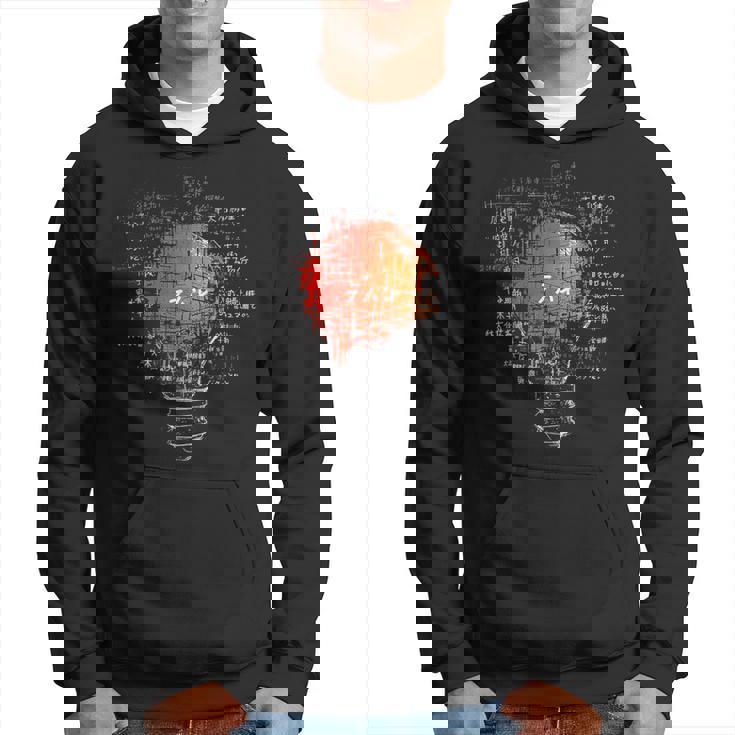 Bombilla Texto Arte Dibujo Gráfico Motivo Sudadera