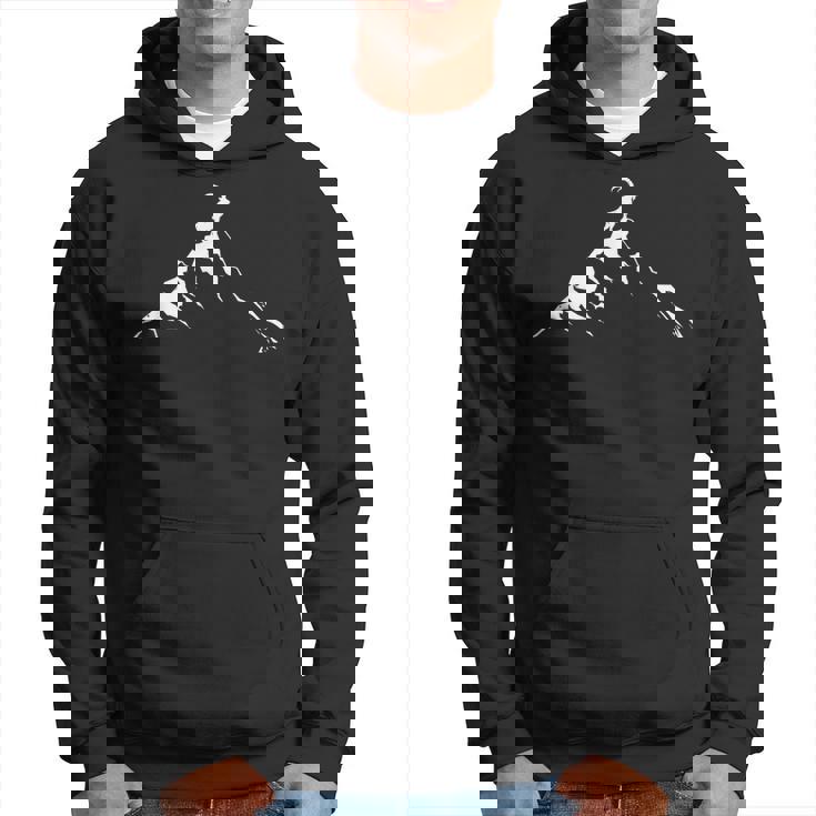 Bouquetin Chèvre Sur Une Montagne Illustration Pour Les Ra Sweat à capuche