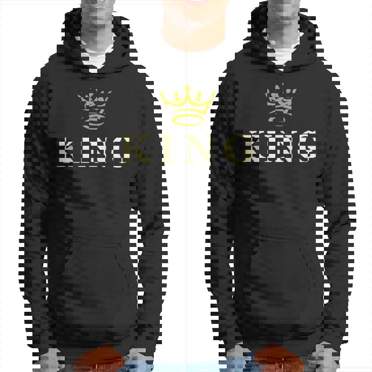 Boys World King Graphic I'm A King Felpa con cappuccio