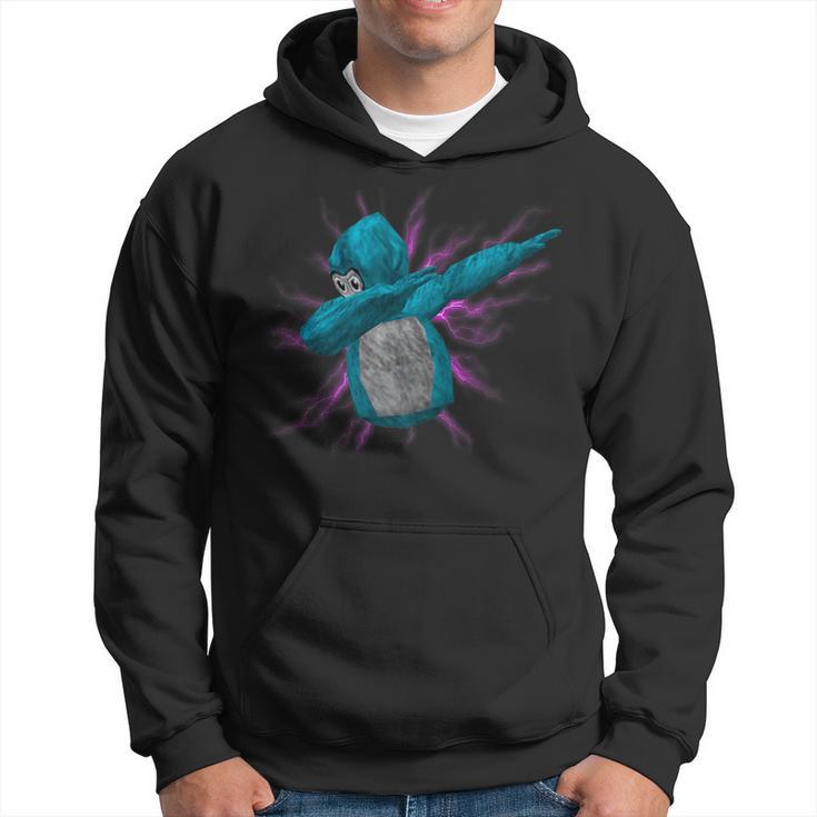 Come At Me Bro Gorilla Monkey Tag For Vr Gamer Blue Hoodie - Monsterry