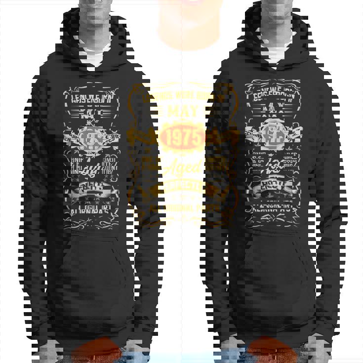 Cadeau D'anniversaire Amusant Pour Homme De Mai 1975 Sweat à capuche