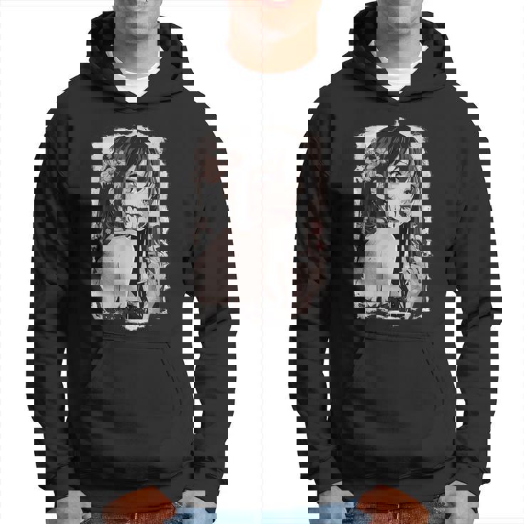 Camisa De Anime Gótica Creepy Horror Anime Manga Japonés Sudadera