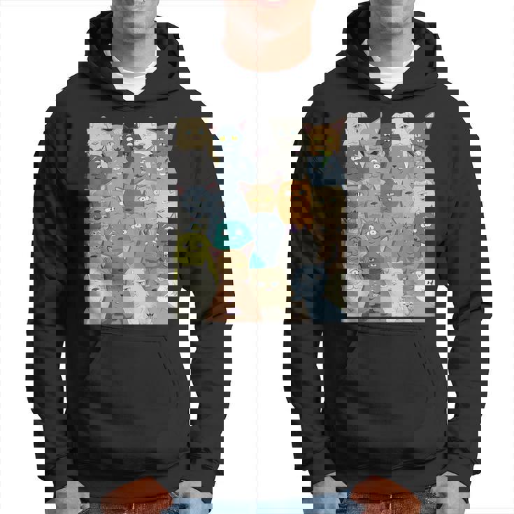 Camisa De Gatos Lindos Divertidos Sarcásticos Kawaii Anime Cat Lovers Sudadera