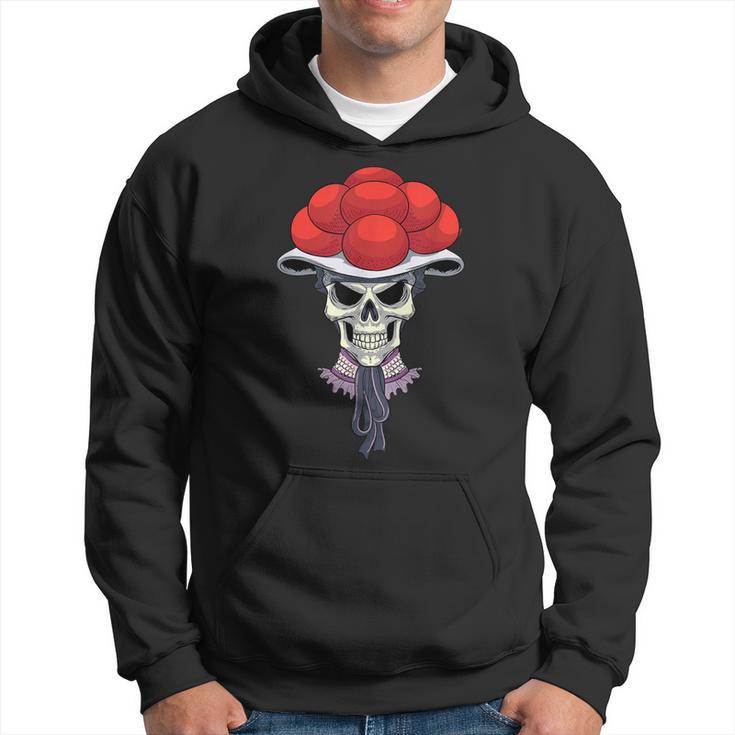 Cool Skull Bollenhut Forest Skull Kapuzenpullover