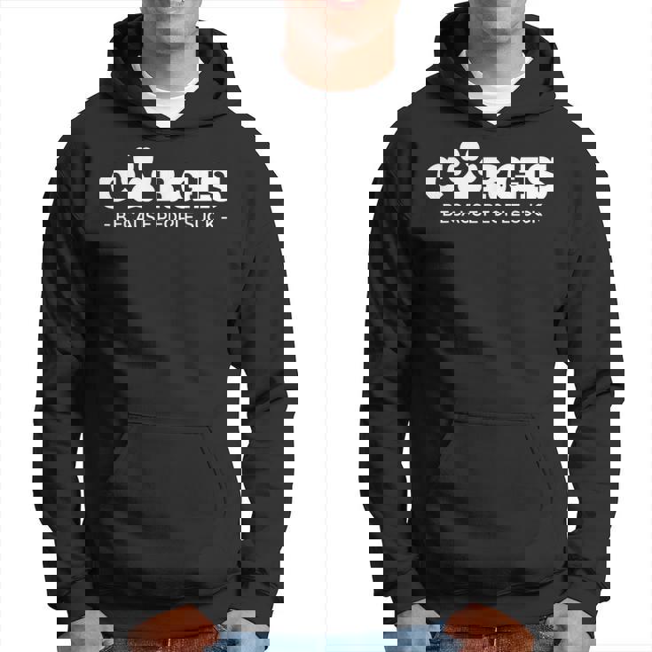 Corgis Because People Suck Pawprint Corgi Dog Corgi Hoodie