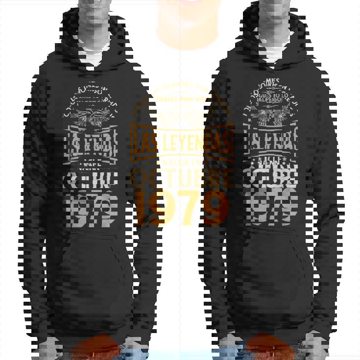 Cumpleaños Hombre Regalos Las Leyendas Octubre 1979 Sudadera