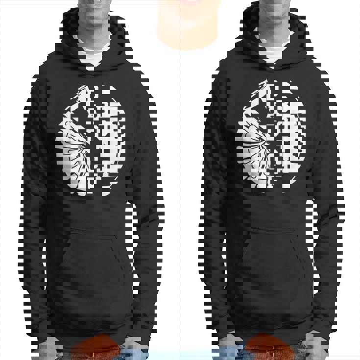 Dad Of Both Proud Football And Cheer Dad Hoodie