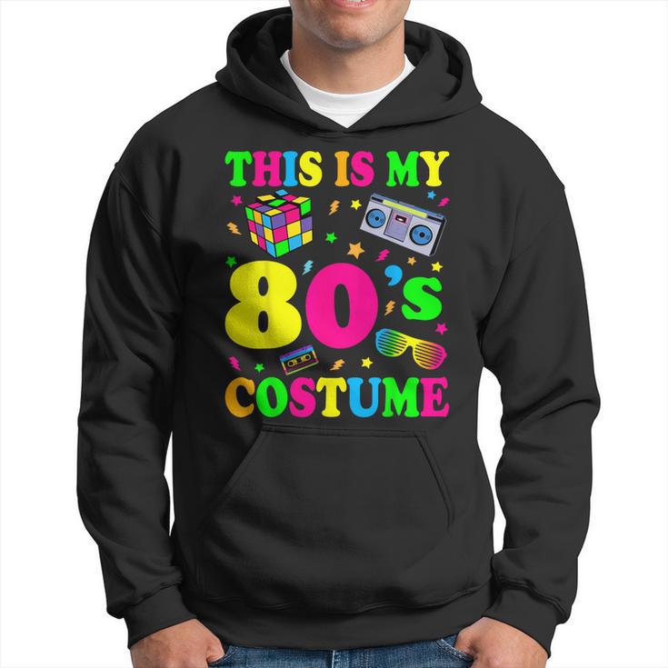 Das Ist Mein 80S Costume 1980S Party S Kapuzenpullover