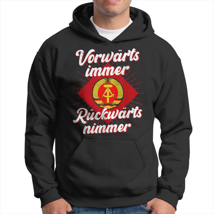 Ddr Orwärts Forward Immer Backward S Kapuzenpullover