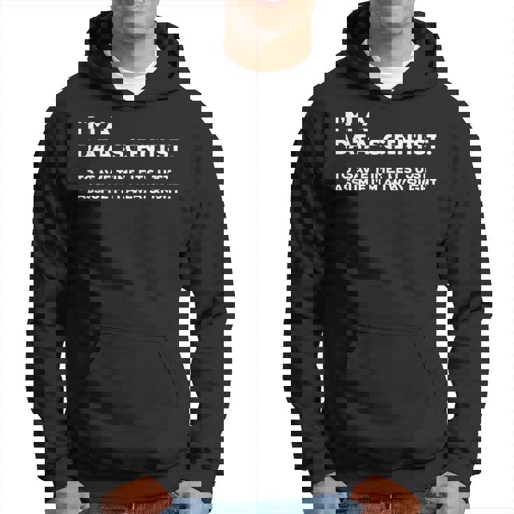 Divertente Data Scientist T Big Data Science Regalo Felpa con cappuccio
