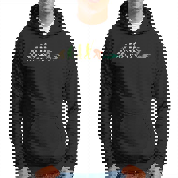 Divertido Natación Evolución Entrenador Nadadores Sudadera