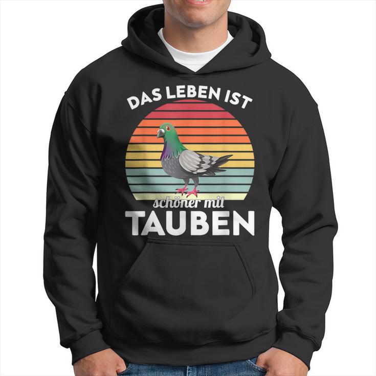 With Dove Das Leben Ist Schönmit Tauben Kapuzenpullover