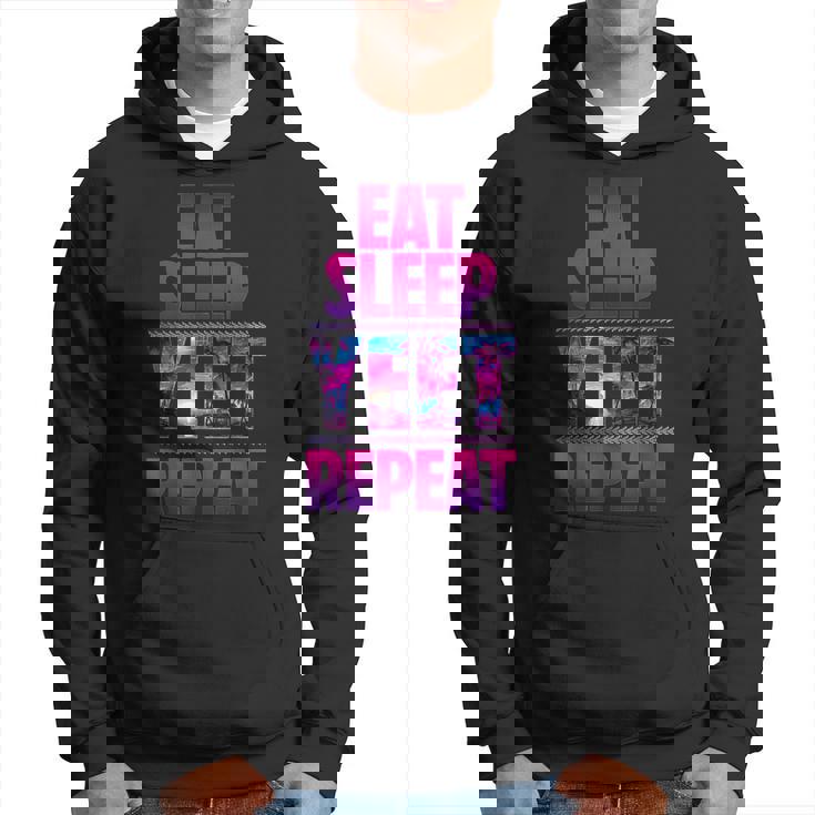 Eat Sleep Yeet Repeat Vintage Yeet Apparel Hoodie