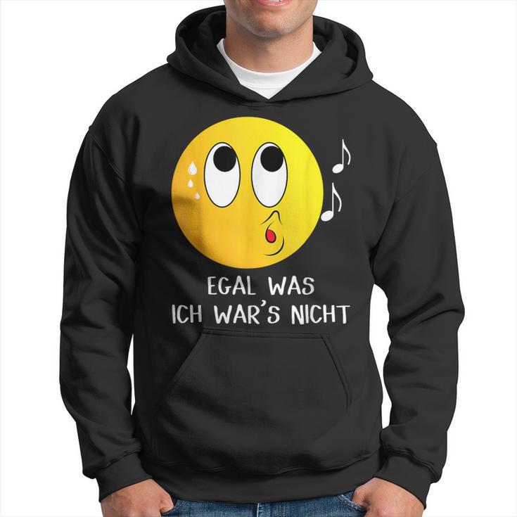 Egal Was Ich War's Nicht Witziger Lustiger Ich Nicht Spruch Kapuzenpullover