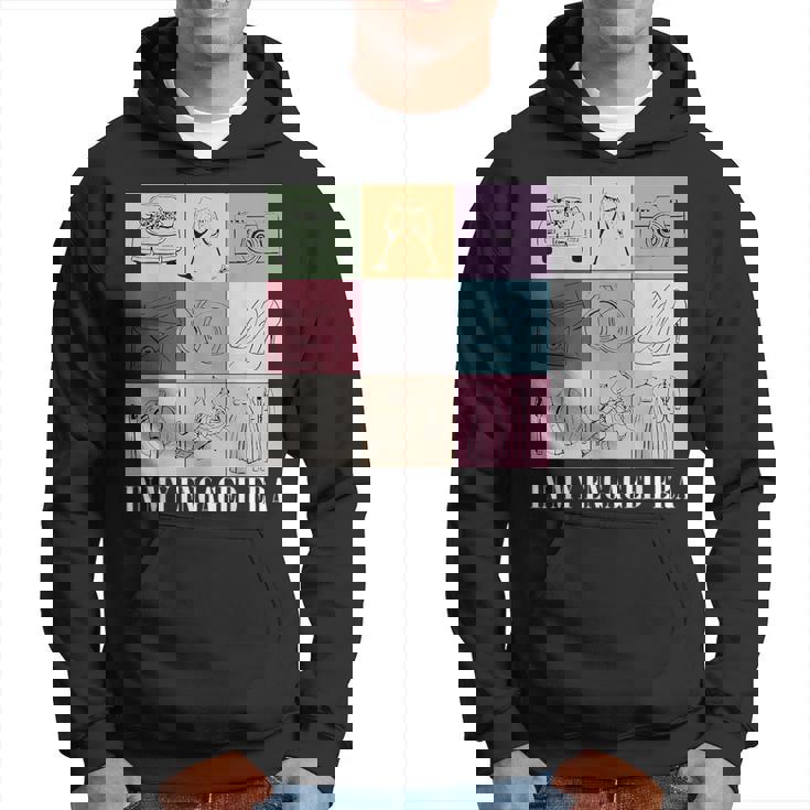 In My Engaged Era Retro Bride Wedding Engagement Hoodie
