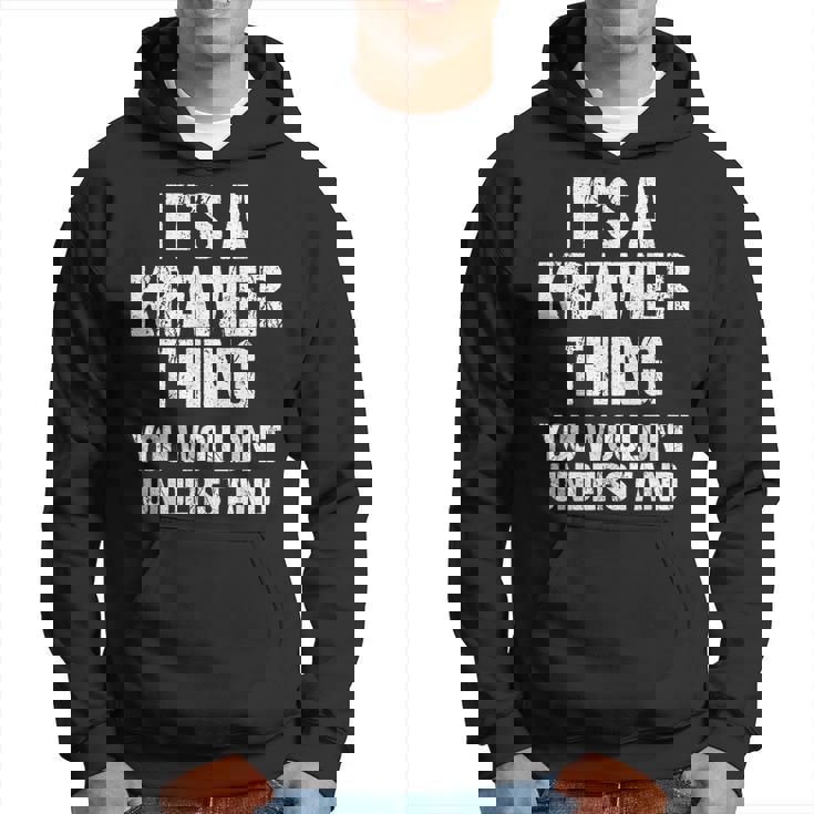 Es Una Cosa De Kramer No Lo Entenderías Kramer Sudadera