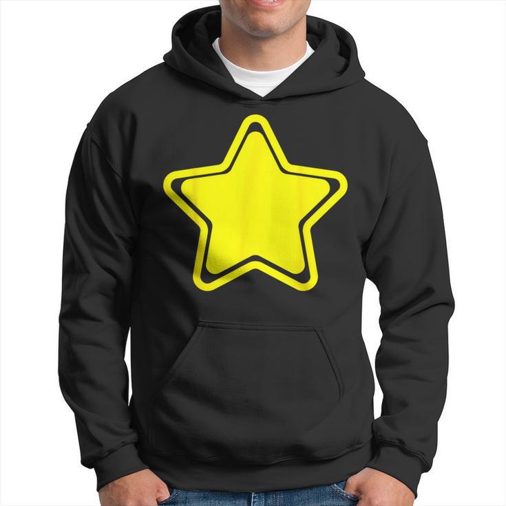 Estrella Amarilla Grande Con Borde Estrella Amarilla Sudadera