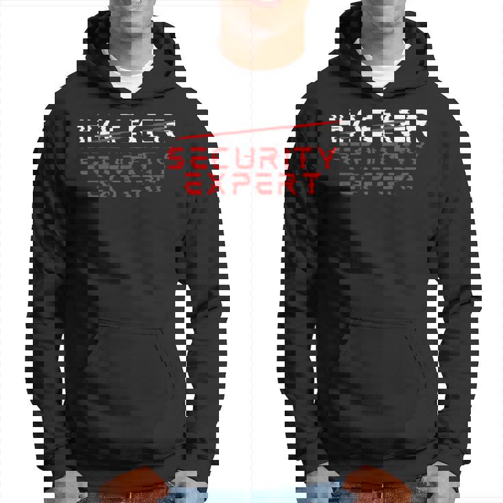 Expert En Sécurité Hacker Conception De Geek Informatique Sweat à capuche