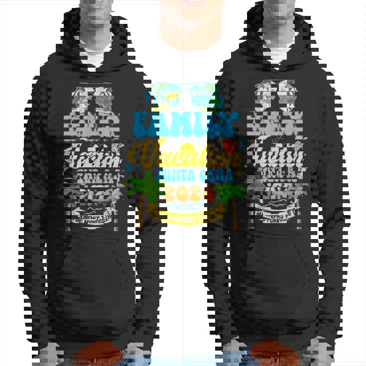Family Vacation Punta Cana 2024 Making Memories Summer Hoodie