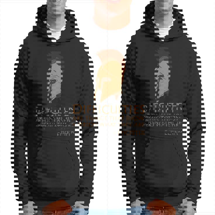 Filosofía Griega Antigua Cotización De Estoicismo Epictetus Stoic Sudadera