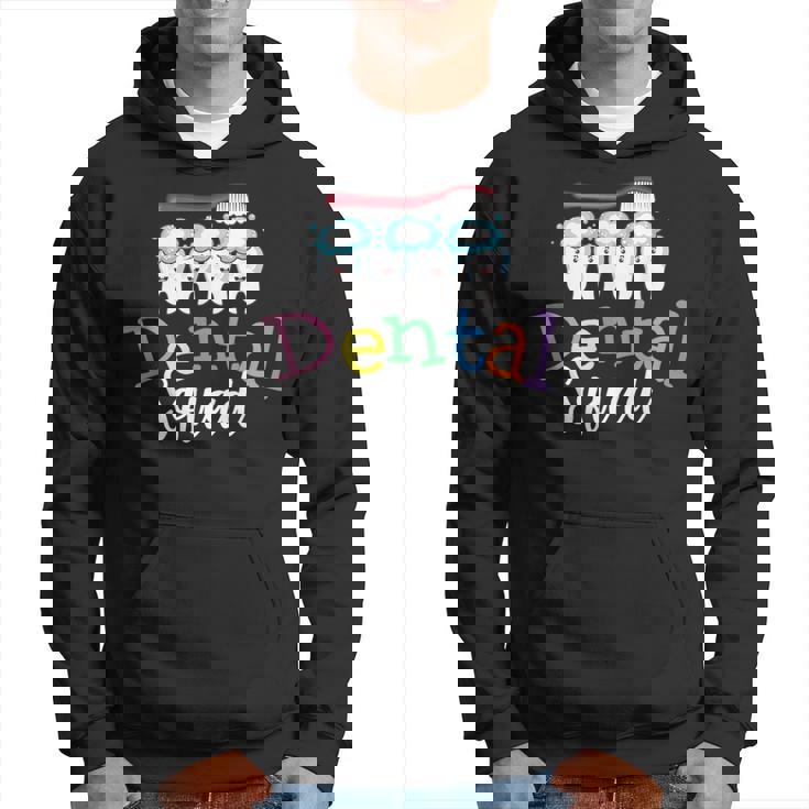 Dental Squad Th Toothbrush Dentist Dental Hygienist Hoodie
