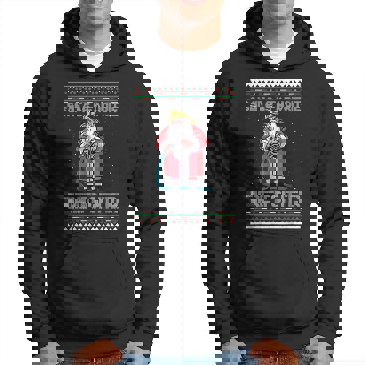 Firefighter Ugly Christmas Sweaters Hoodie